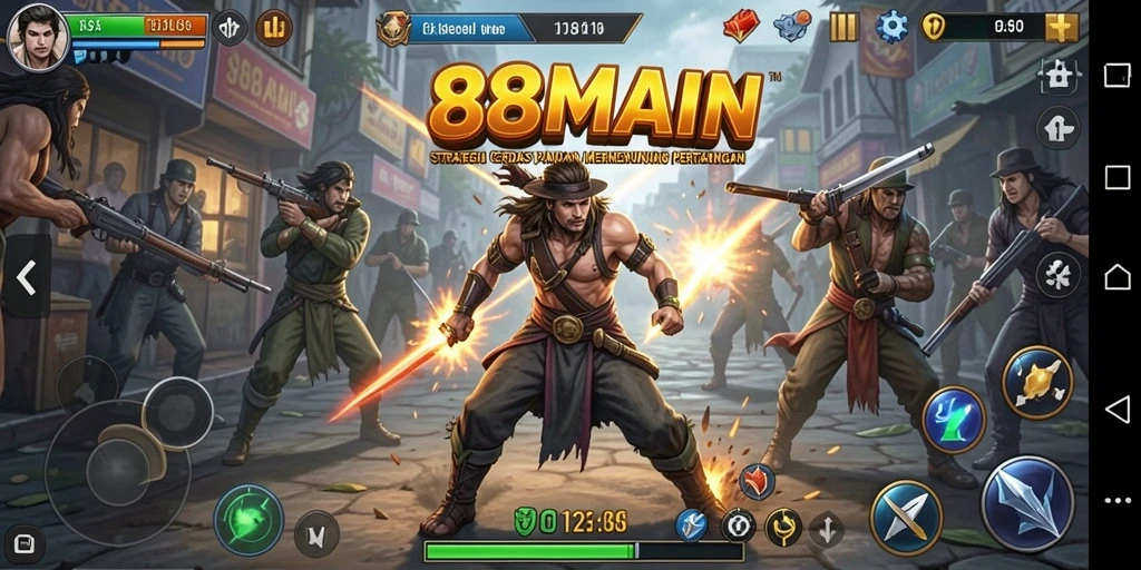 Tampilan gameplay menarik dan strategis di 88MAIN.