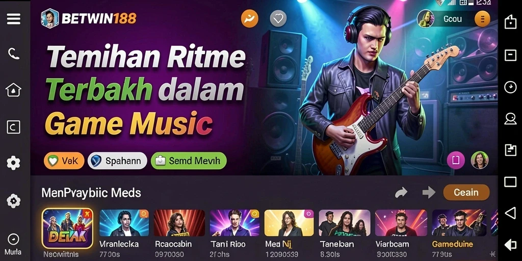 Tampilan menarik dari gameplay BETWIN188 yang penuh warna.