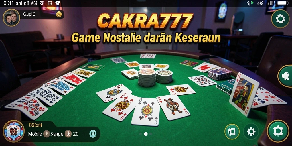 Tampilan menarik di CAKRA777 saat bermain Gaple.