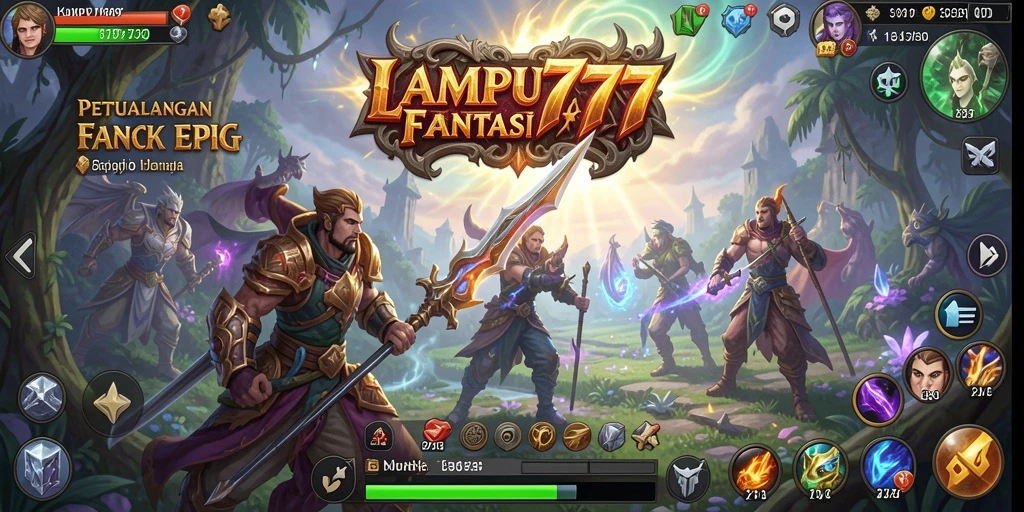 Tampilan gameplay LAMPU777 yang mendebarkan dan penuh aksi.