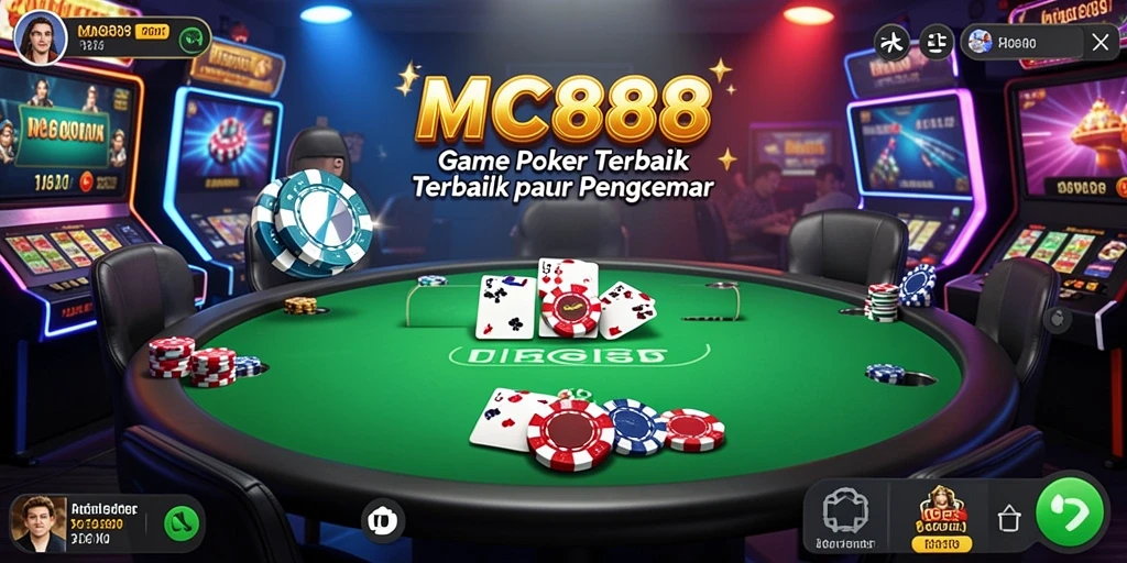 Tangkapan layar gameplay Poker MC888 yang mengasyikkan.