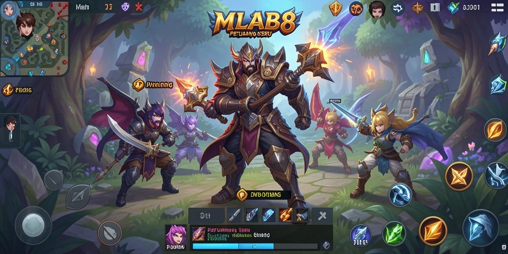 Screenshot gameplay RPG MLBB8 yang menarik dan penuh aksi.