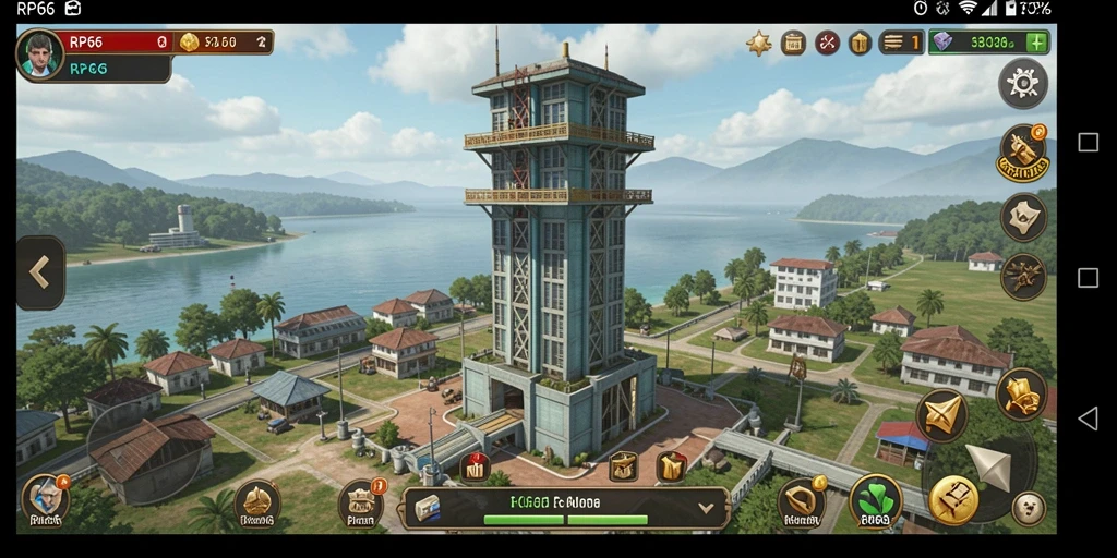 Screenshot utama RP66 menampilkan momen seru dalam permainan Tower Defense.