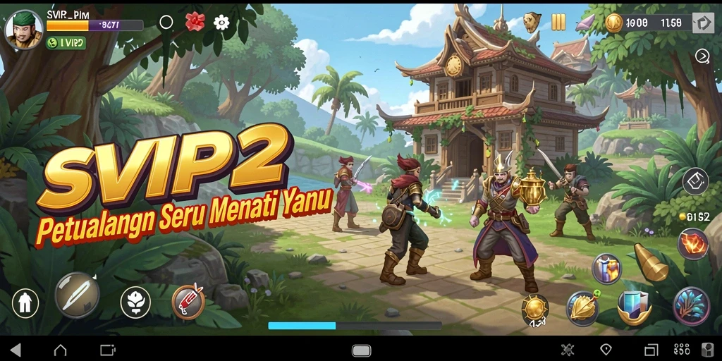 Tampilan gameplay seru di dunia petualangan SVIP2.